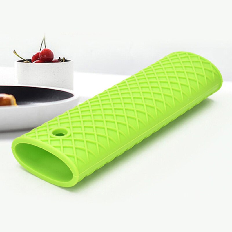 Funda para asa de cazo antideslizante, piezas de utensilios de cocina, herramientas de cocina únicas, olla de silicona, mango de sartén