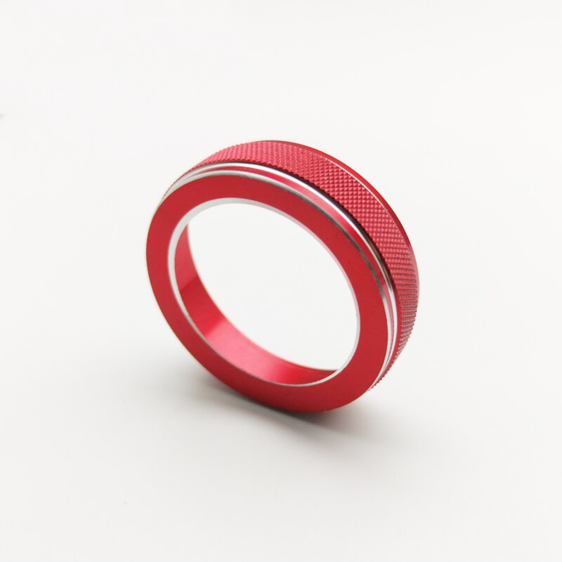 Aluminum Cover Trim Car Accessories CD Radio Switch Ring For Grand Cherokee