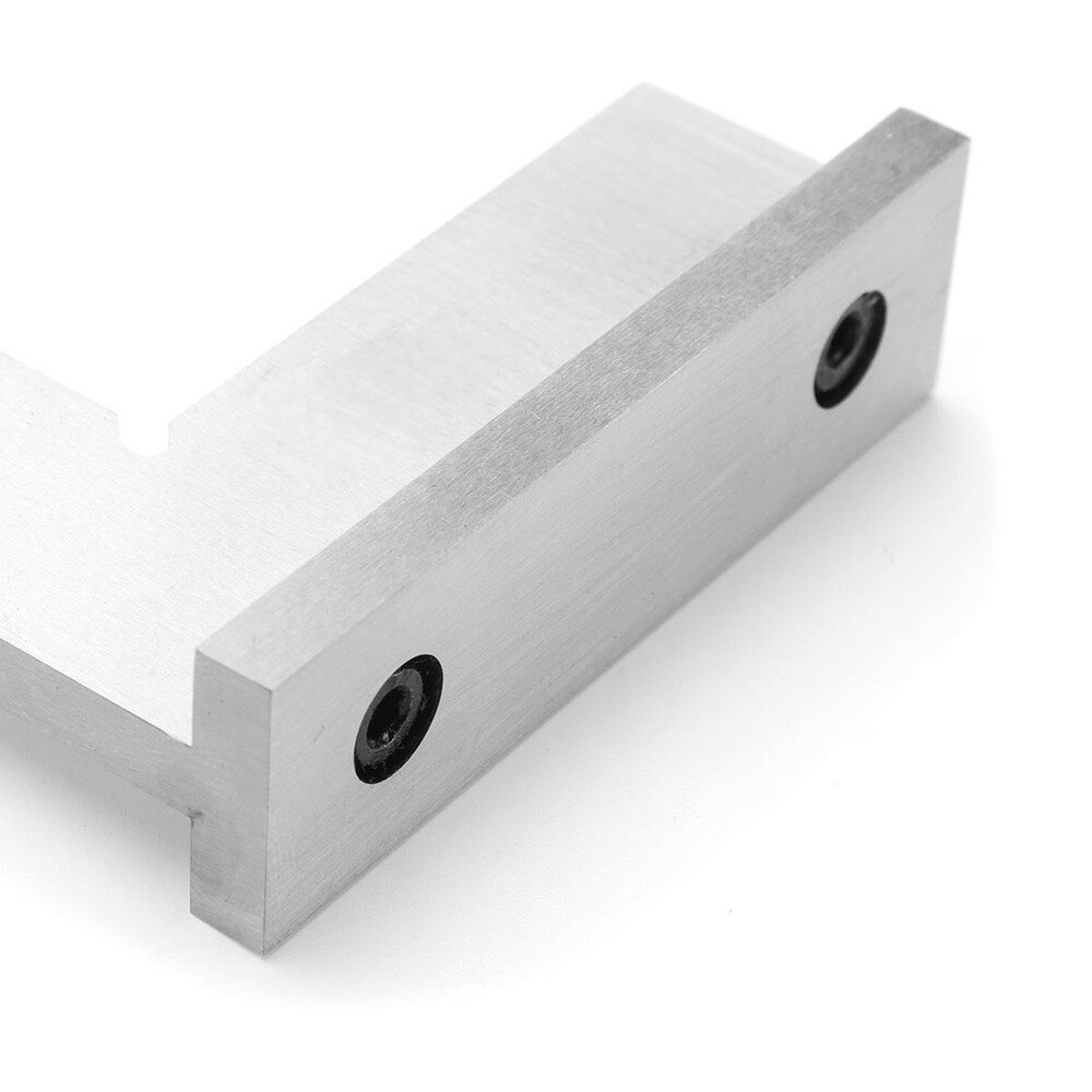 JUSTINLAU 100x70mm 90 Degree Angle Corner Square Ruler Wide Base Gauge Woodworking Tool