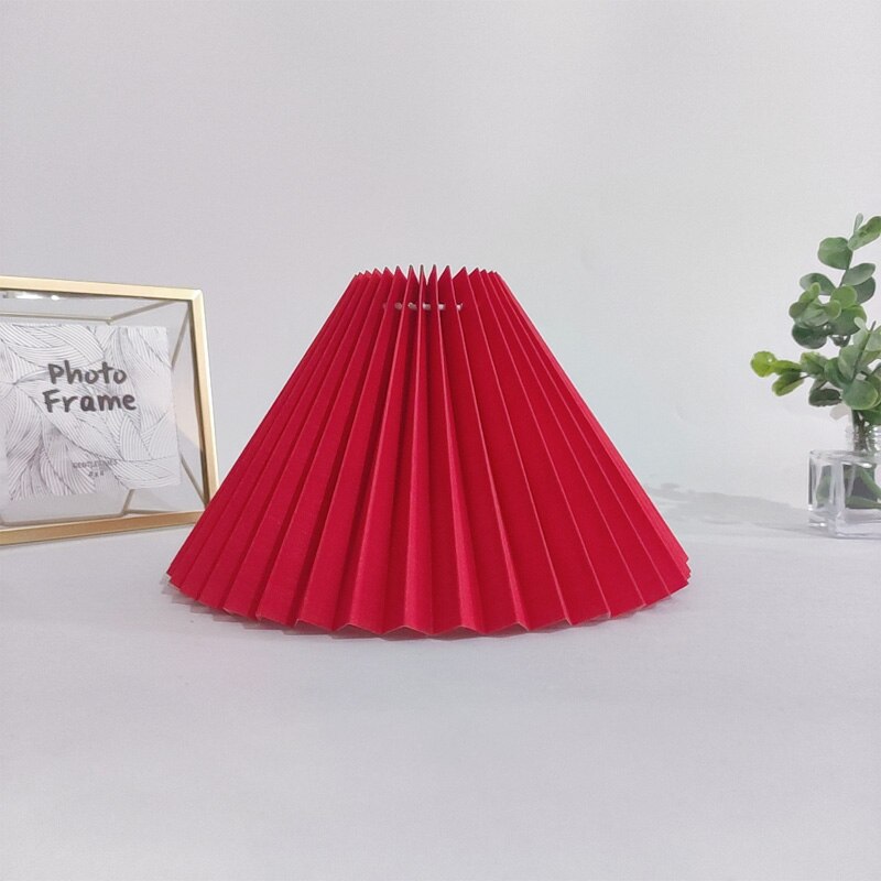 Japanese Yamato Style Table Lampshade Vintage Cloth Lamp Shades For Table Lamps Bedroom Study Tatami Pleated Lampshades: 4