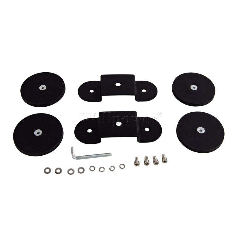 1 Pair Offroad Car LED Light Bar Magnetic Bracket Pickup Truck SUV ATV UTV Fog Lights Work Lamp Holder Lightbar Magnet Brackets