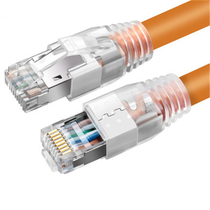 Cat8 Ethernet Cable rj 45 Networking Cables 8p8c 40Gbps 2000Mhz Cat 8 Lan Wire 1M 2M 3M 5M 8M 10M 4 Twisted Pairs Patch Cord