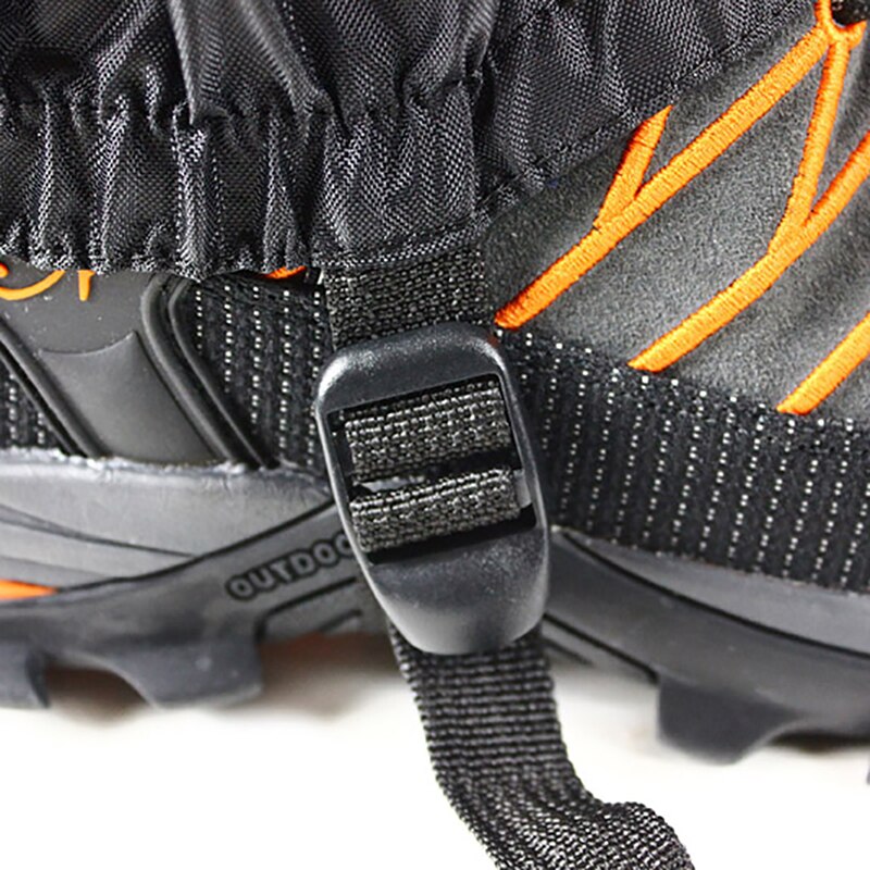 Camping et randonnée chaussures couverture extérieure imperméable coupe-vent guêtres jambe Protection garde ski escalade hiver chaussure couverture
