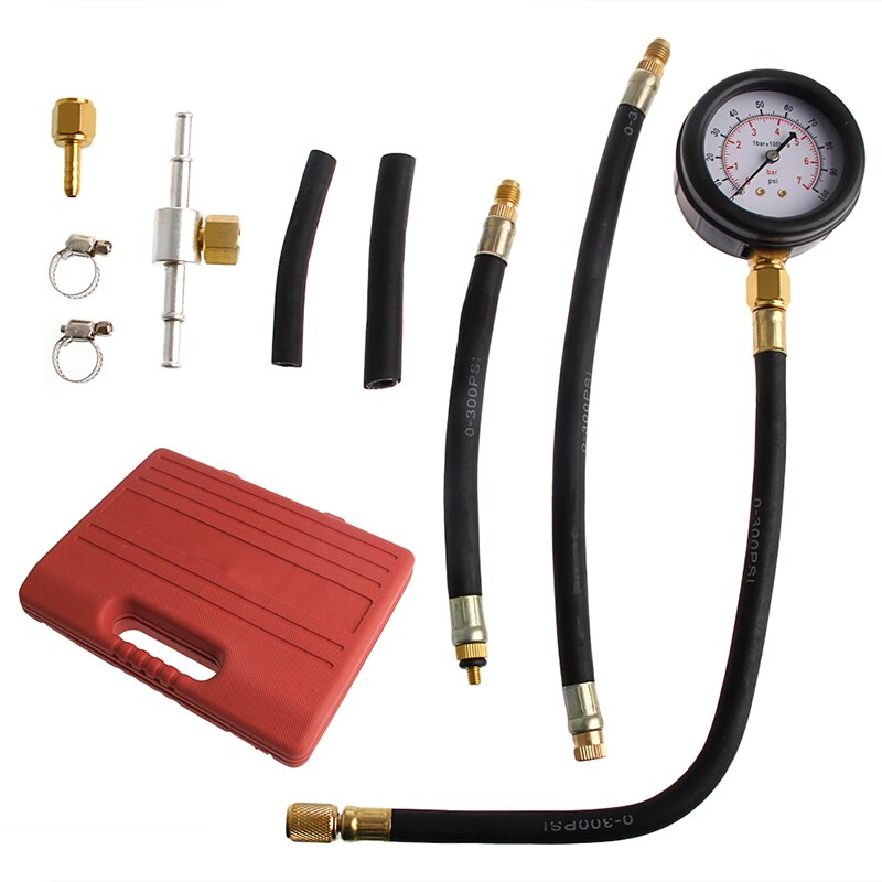 Fuel Pump Pressure Testers Injection system Test Gauge Set Car Testing Tool