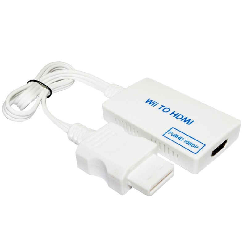 1080P Wii to Converters for PC HDTV Monitor Display Wii To Adapters Motion Adaptive Processing