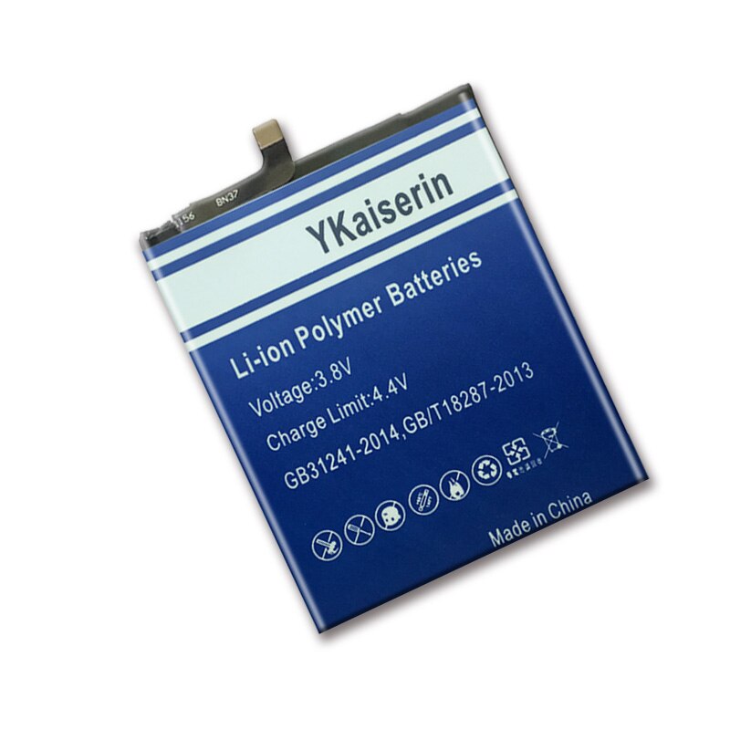 100% Original YKaiserin para Xiao Mi BN37 batería de 4900mAh para Xiaomi Redmi Nota 6 Redmi6 Redmi 6A baterías de reemplazo de teléfono