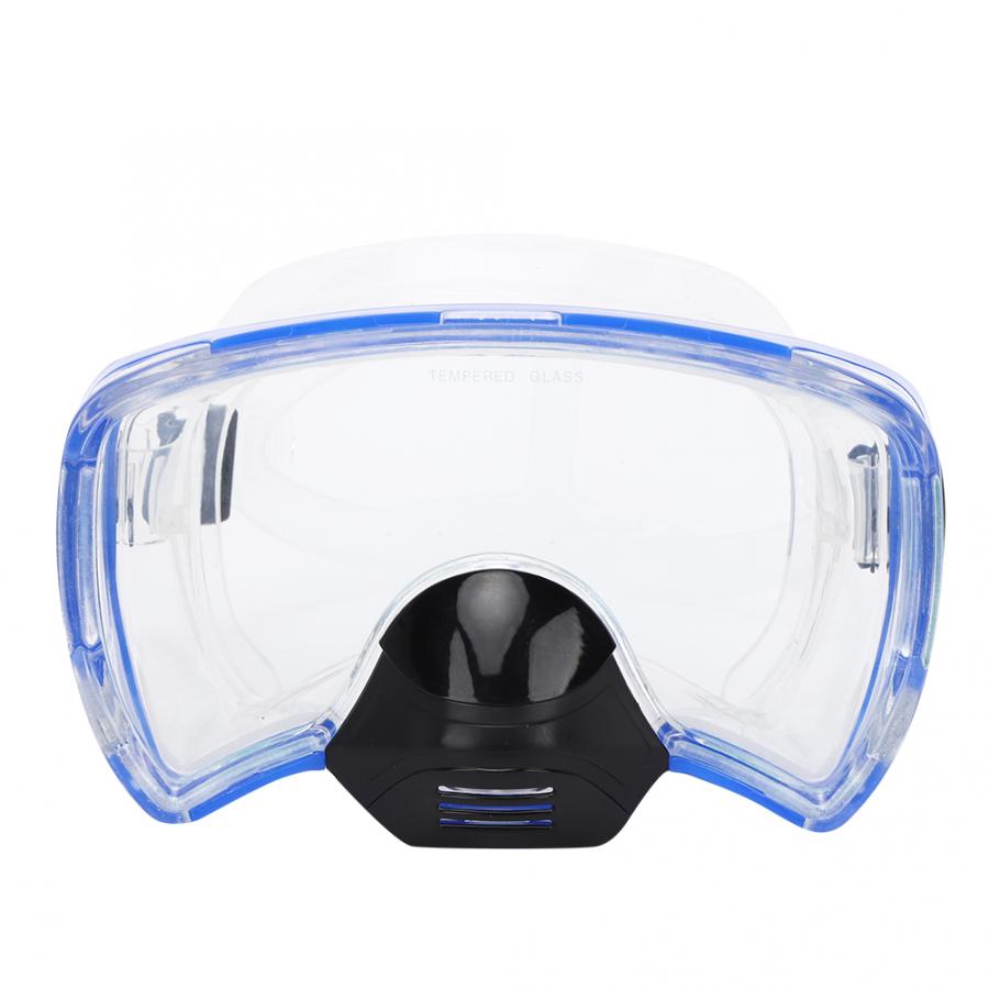 Large Frame Full Dry Diving Mask Waterproof Anti-fog Swimming Goggles Snorkeling Diving Glasses Scuba Swim Mask Equipment