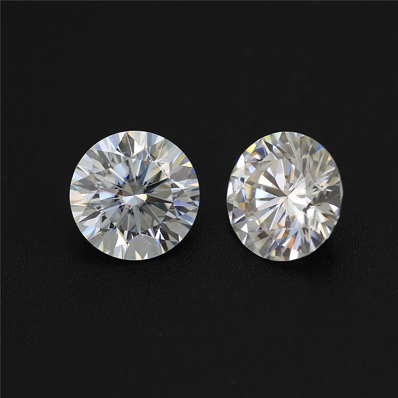 0.5 Karaat 5 Mm Losse Moissanite E Kleur Brilliant Cut Ronde Moissanite Stenen Diamanten Sieraden Voor Wedding Party Ring