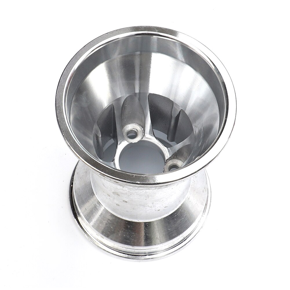 Llanta de aleación de aluminio para GO KART ATV UTV Buggy, llanta trasera plateada de 11x7.105 pulgadas con borde de la rueda del eje, buena