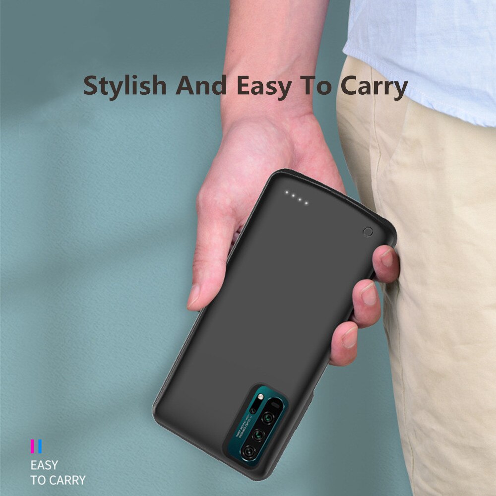 6500mAh Batterie Ladegerät Fällen Für Huawei Nova 5T Extenal Batterie Energie Ladung fallen Für Huawei Nova 5T Energie fallen