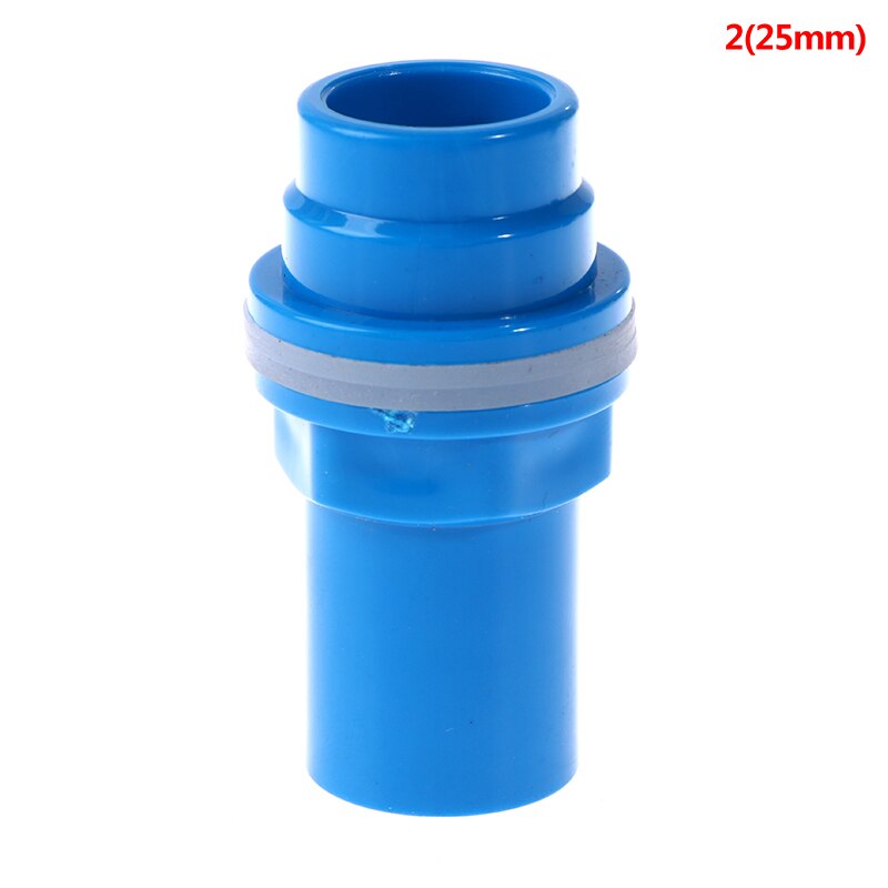20-50mm PVC Connectors Thicken Fish Tank Pipe Garden Drain Pipe Adapter: A7