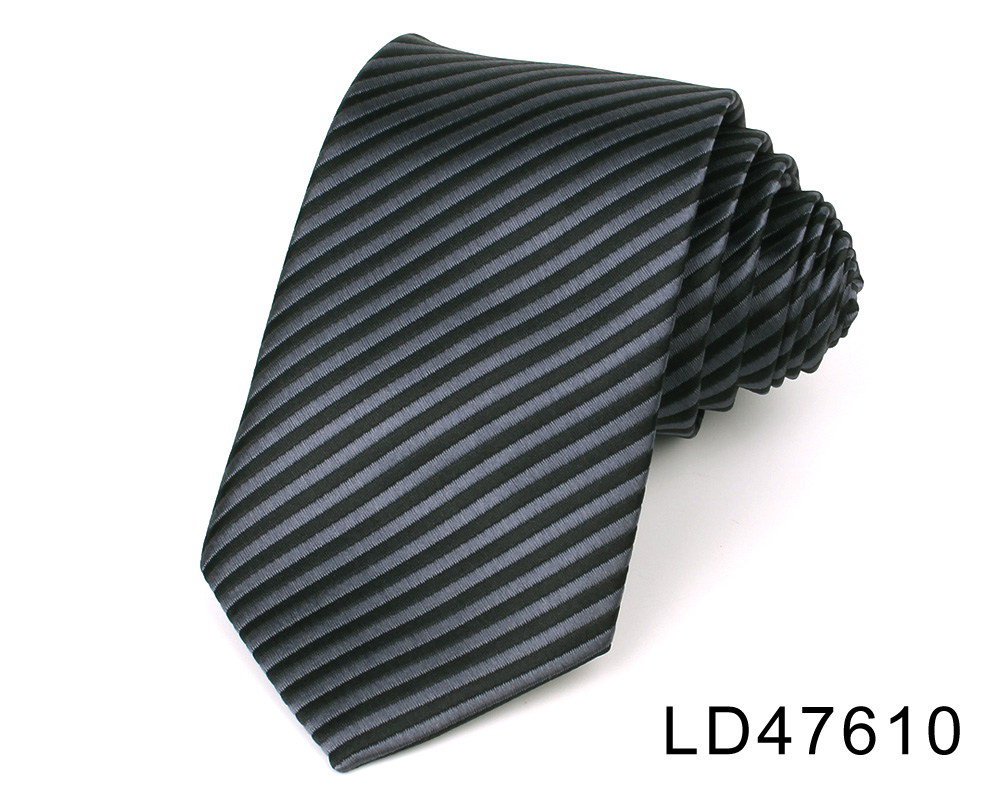 Corbatas delgadas a rayas para hombre y mujer, corbata de trajes informales de Color sólido, corbata para boda, negocios, de novio: LD47610