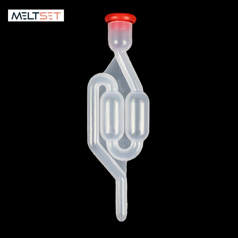 One-way Wine AirLock Beer Brewing Fermentation Check Valve Plastic Air Lock Water Seal Home Winemaking Exhaust Valve Fermenter