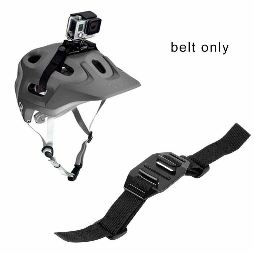 1Pc Black Geventileerd Verstelbare Helm Hoofd Strap Riem Voor Go Pro Accessoires Mount Houder Adapter Voor Gopro Hero 8 7 6 5 4