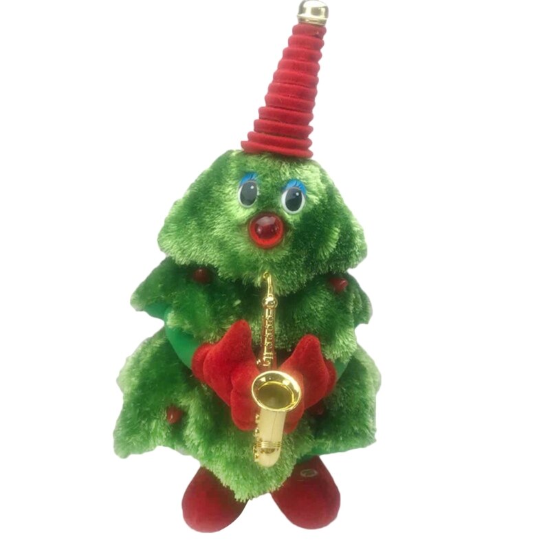 Christmas Santa Claus Musical Singing Dancing Moving Glowing Electric Toy M89C: 1