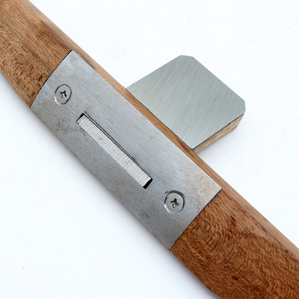 Mini japansk håndhøvler tømrer hårdt træ håndværktøj let til slibning, hvilket gør 26cm lette træplanker