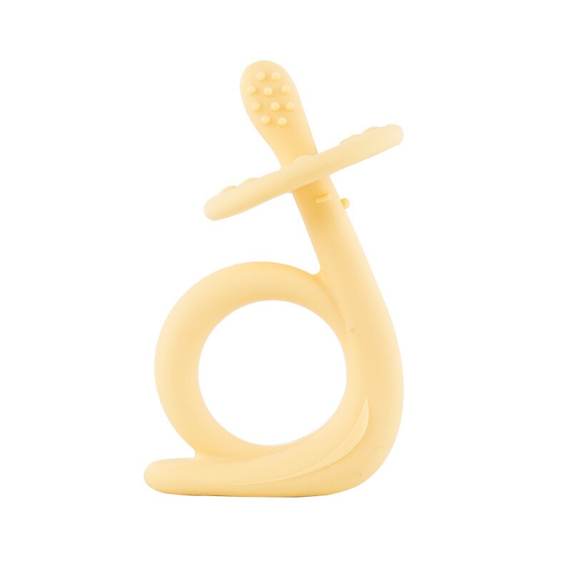 Baby molars stick children bite Lok gum baby molars toys maternal and infant supplies: Yellow