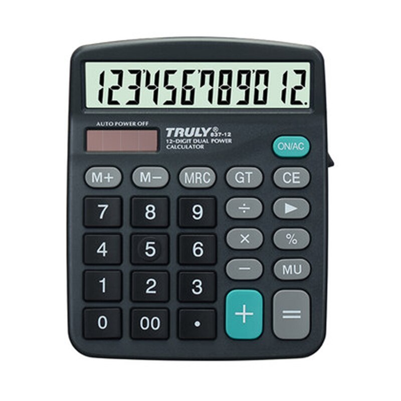 TRULY authentic 837-12 electronic calculator big screen big button classic computer