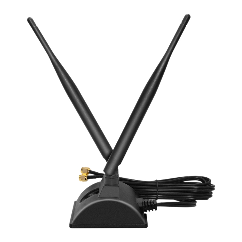 Wtxup Dual Wifi Antenne, 2.4Ghz / 5Ghz Dual-Band Antenne, gebruikt Voor Wifi Draadloze Router Mobiele Hotspot Signaal Enhancement: Default Title