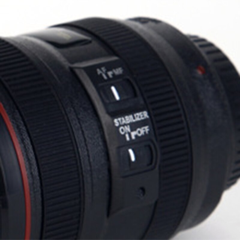 400Ml Stainless Steel Liner Camera Lens Mugs Coffee Tea Cup Mugs with Lid Novelty Thermocup Thermo Mug