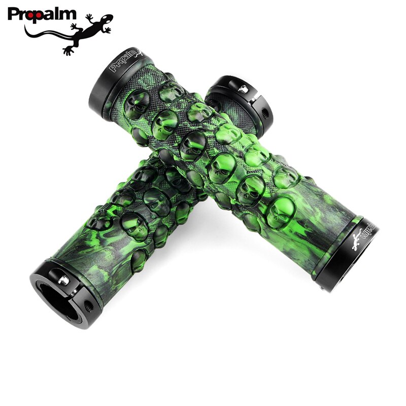 Propalm Bicycle Grips Anti-skid Comfortable Rubber Bike Handlebars Grips Lock-on Mountain Road Bike Handle Bar Grips For Cycling
