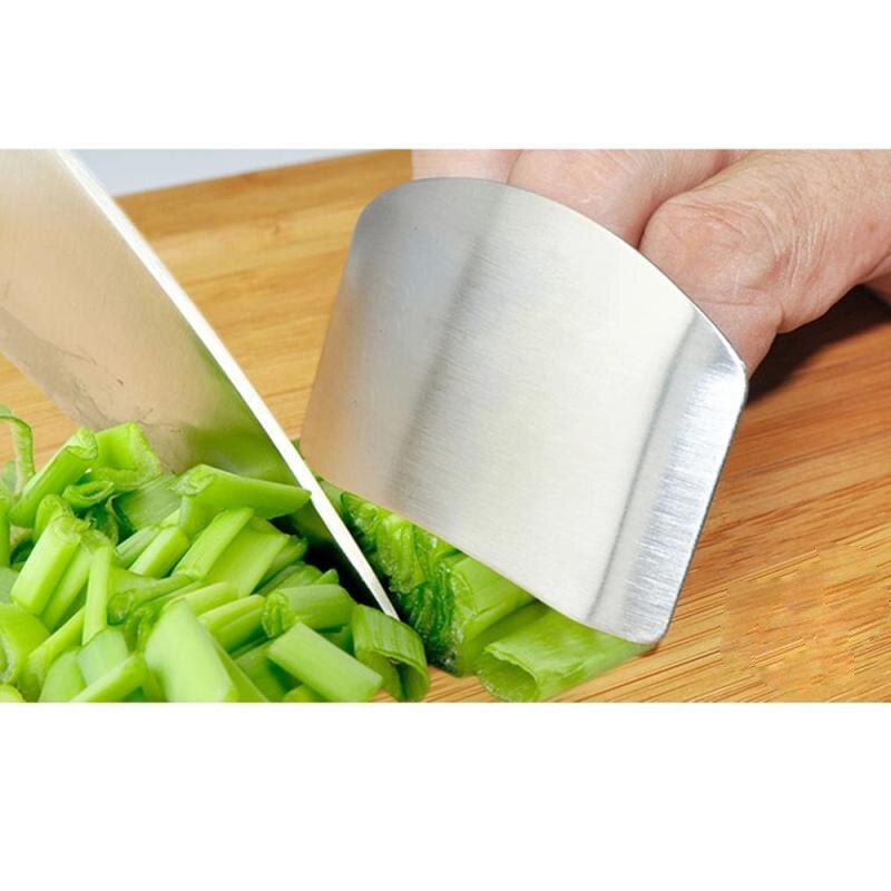 Practical Stainless Steel Finger Guard Finger Hand Cut Hand Protector Knife Cut Finger Protection Finger Tool