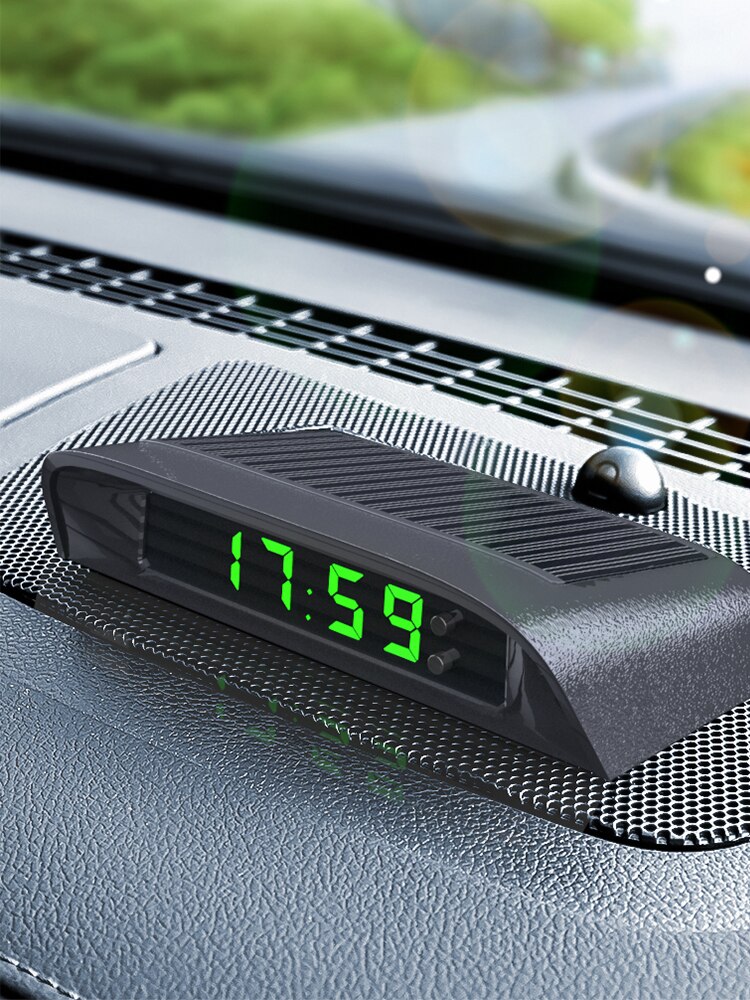 Reloj Digital con batería integrada para coche, accesorio electrónico con batería integrada, 24 horas de batería