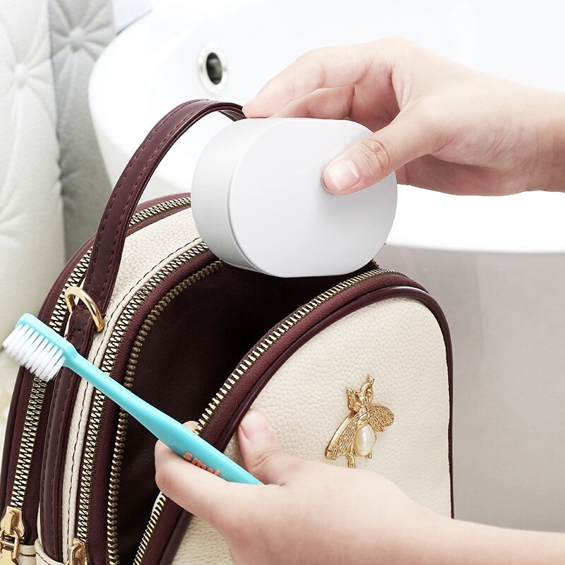 UV-C Automatic Toothbrush Box, Germ Free Sterilizers for Toothbrush, for Home and Travel USB Battery