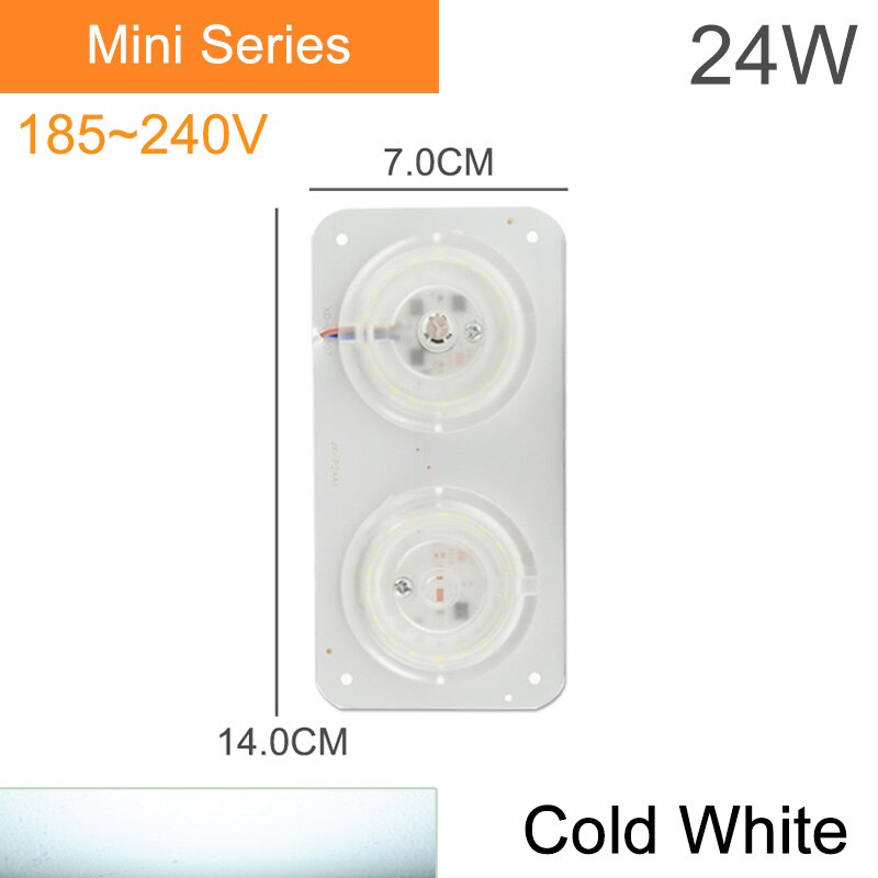 Kaguyahime magnetisk ledet modul lys 12w 16w 20w 24w ledet downlight magnet tilbehør blekksprut tallerken ringe ledet lampe 220v til tak