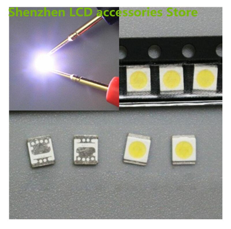 400piece/lot FOR Seoul LED LCD TV backlight beads 3V 1W 2835 3528