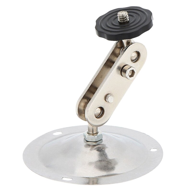 Silver Metal Wall Ceiling Mount Stand Bracket For CCTV Security IP Camera: Default Title