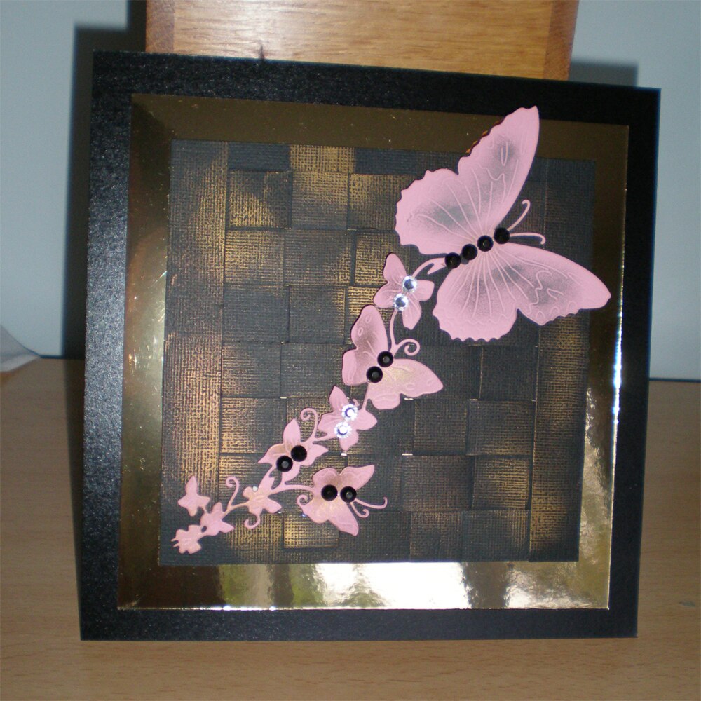 Butterfly Border Frame Metal Cutting Dies Stencil for DIY Scrapbooking Embossing Photo Album Decoration Card Craft Die Cut