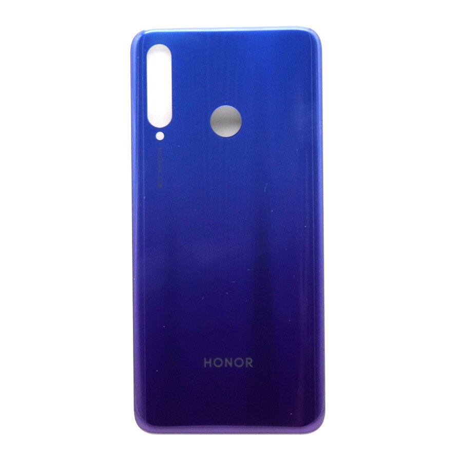 Funda de batería trasera Comebuy para Huawei Honor 10i Honor 20i 10, carcasa de plástico para puerta trasera para Honor 20i, reemplazo de funda trasera: Blue No Lens