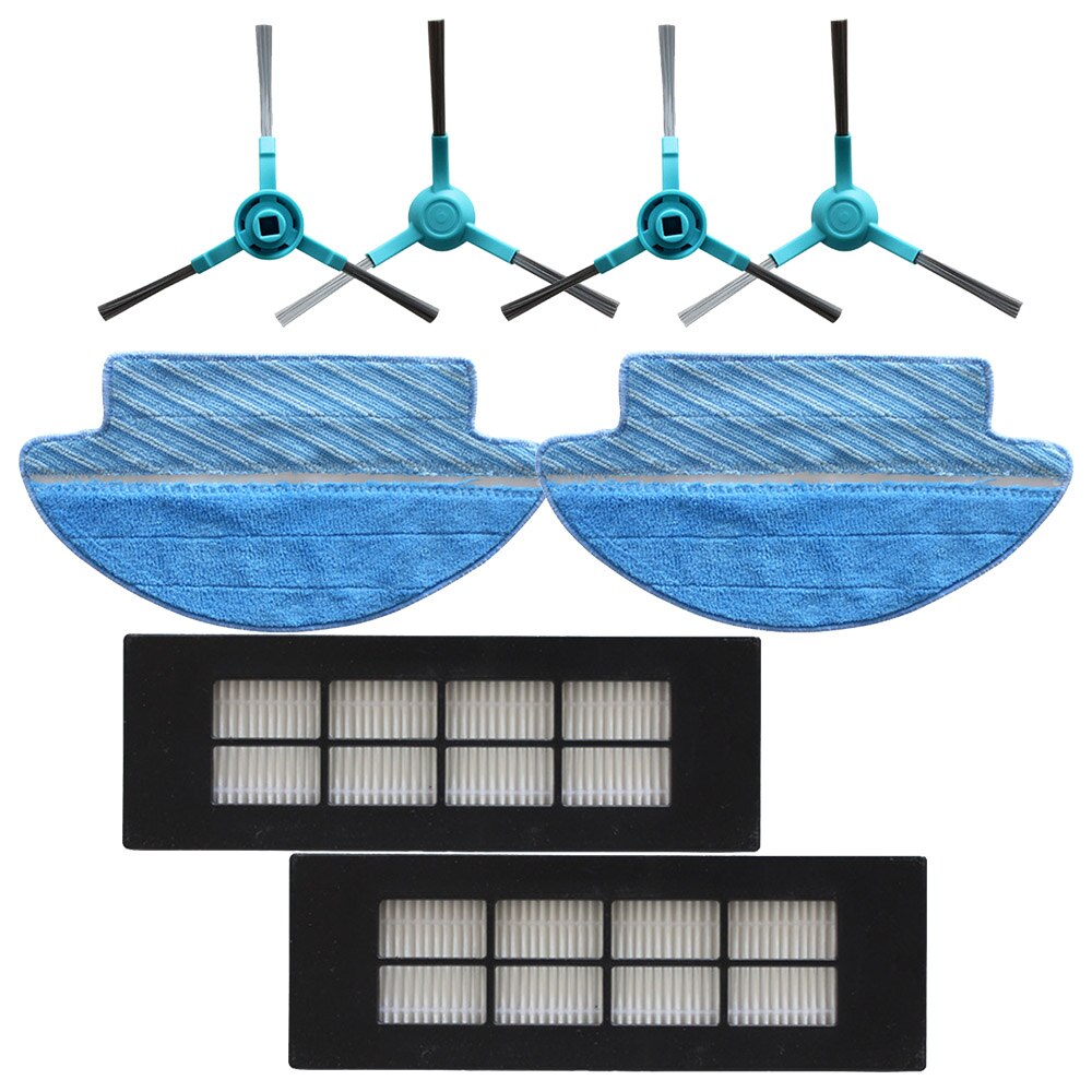 Piezas de repuesto para Cecotec Conga 3090 series, cepillo rodillo, cepillo lateral, filtro hepa, filtro de tanque de agua, piezas de limpiador al vacío, almohadilla para mopa, accesorios de tela: 13