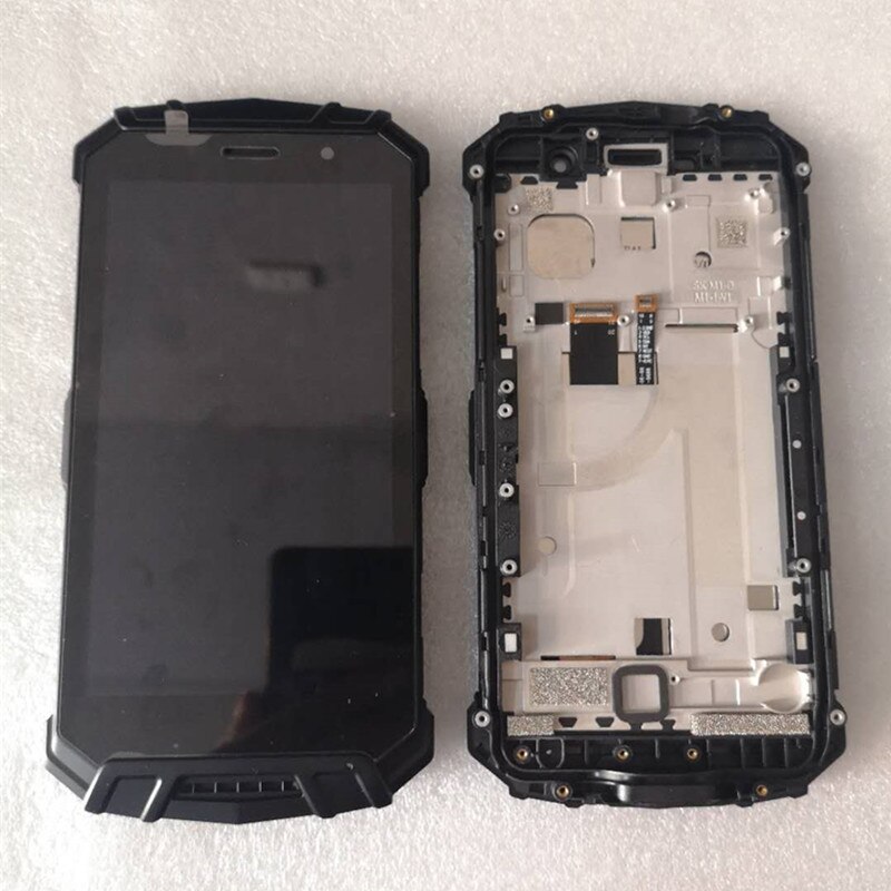 Original For DOOGEE S60/S60 Lite LCD Display With Frame+Touch Screen Digitizer Assembly 5.2inch Replacement Glass + Repair Tools: No decorative