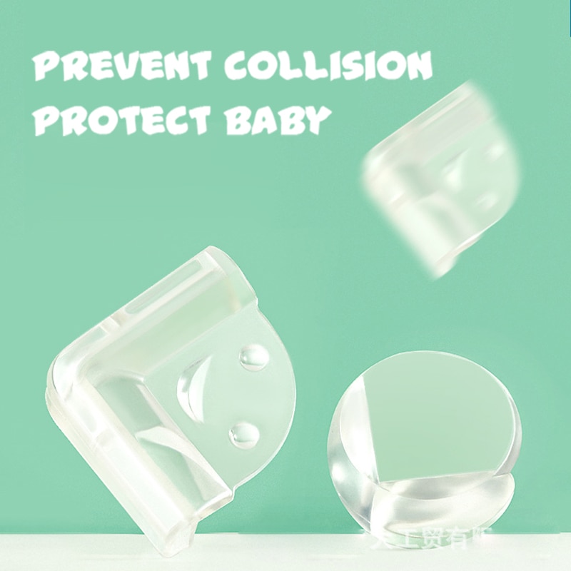10Pcs Baby Veiligheid Siliconen Protector De Hoek Edge Protection Cover Kinderen Anticollision Edge Kind Corner Guards