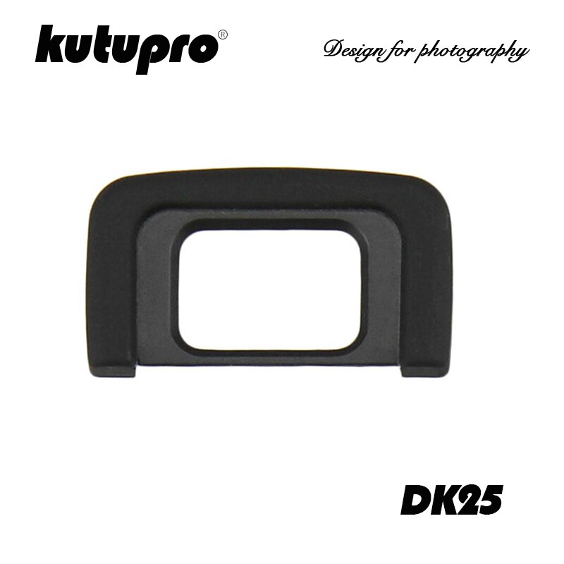 Kutupro DK-25 Rubber Oogschelp Zoeker Oculair Voor Nikon D5500 D3300 D3200 D3100 D3000 D5300 D5200 D5000 DSLR Camera