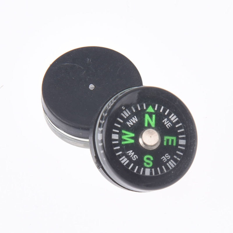 12Stck 15mm Schnalle Mini Kompass Für Paracord draussen Camping Wandern Reise Notfall Überleben Navigation Werkzeug Kompass