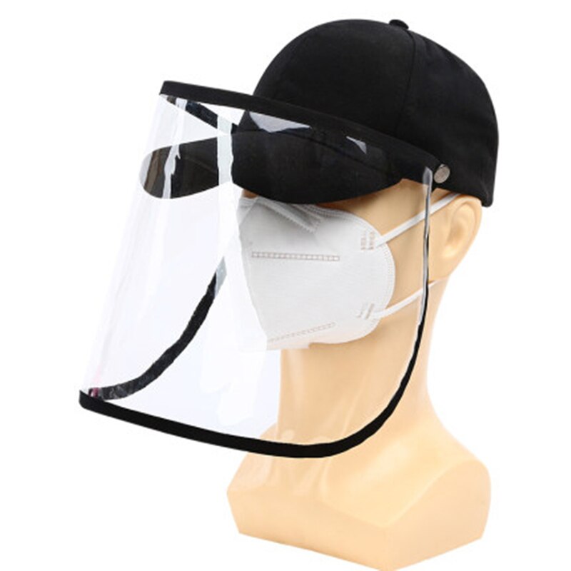 Protective Cap Anti-fog Windproof Hat Anti Infection Protective Hat Eye Protection Multi-function Anti-saliva Face Cover Cap