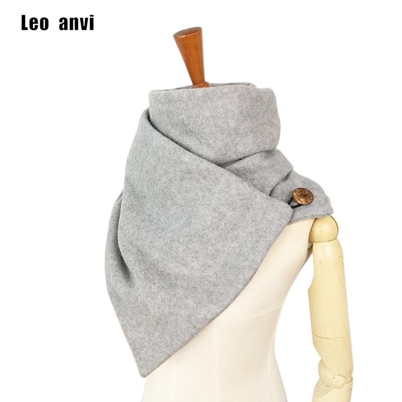 Leo anvi marke schals frauen männer hals wärmer weiche maske solide mit schleife tasten unisex mujer bufand femme
