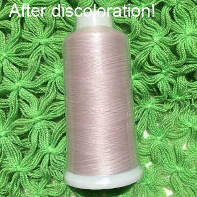 2700 meters Color Changing Sewing Thread Photosensitive UV Yarn 150D/2 UV Color Changing Yarn Spot: KHUV12