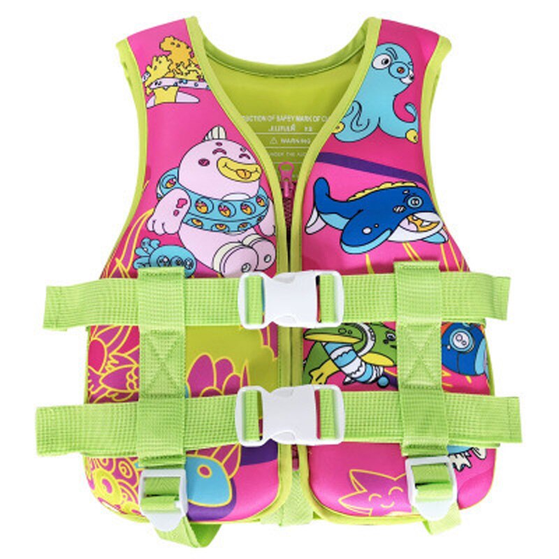 Bambini Giubbotto Salvataggio Galleggiante Delle Ragazze del Ragazzo Costume Da Bagno Crema Solare Alimentazione Flottante Nuoto Giacca Per Il Drifting Barca In Neoprene: Q0134A / XS