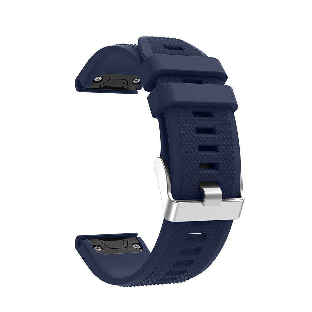 Originele Vervangende Band Strap Voor Garmin Fenix 5/5 plus forerunner 935 GPS Horloge 22mm Horlogeband Quick Release fit band: Midnight blue