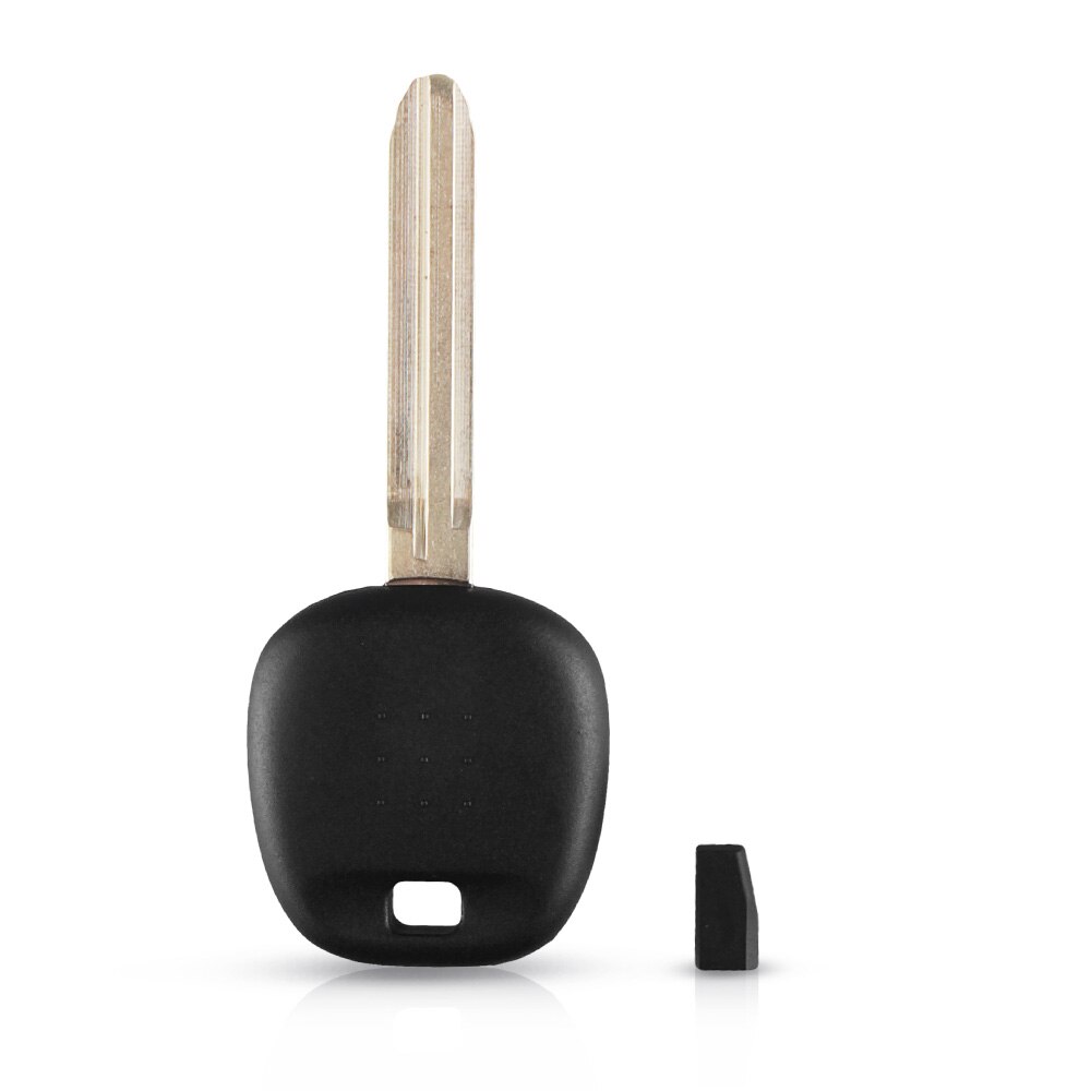 KEYYOU Transponder key for Toyota Replacement Remote Control Car Key Shell Case Fob With 4D67 Chip Uncut TOY43 Blade