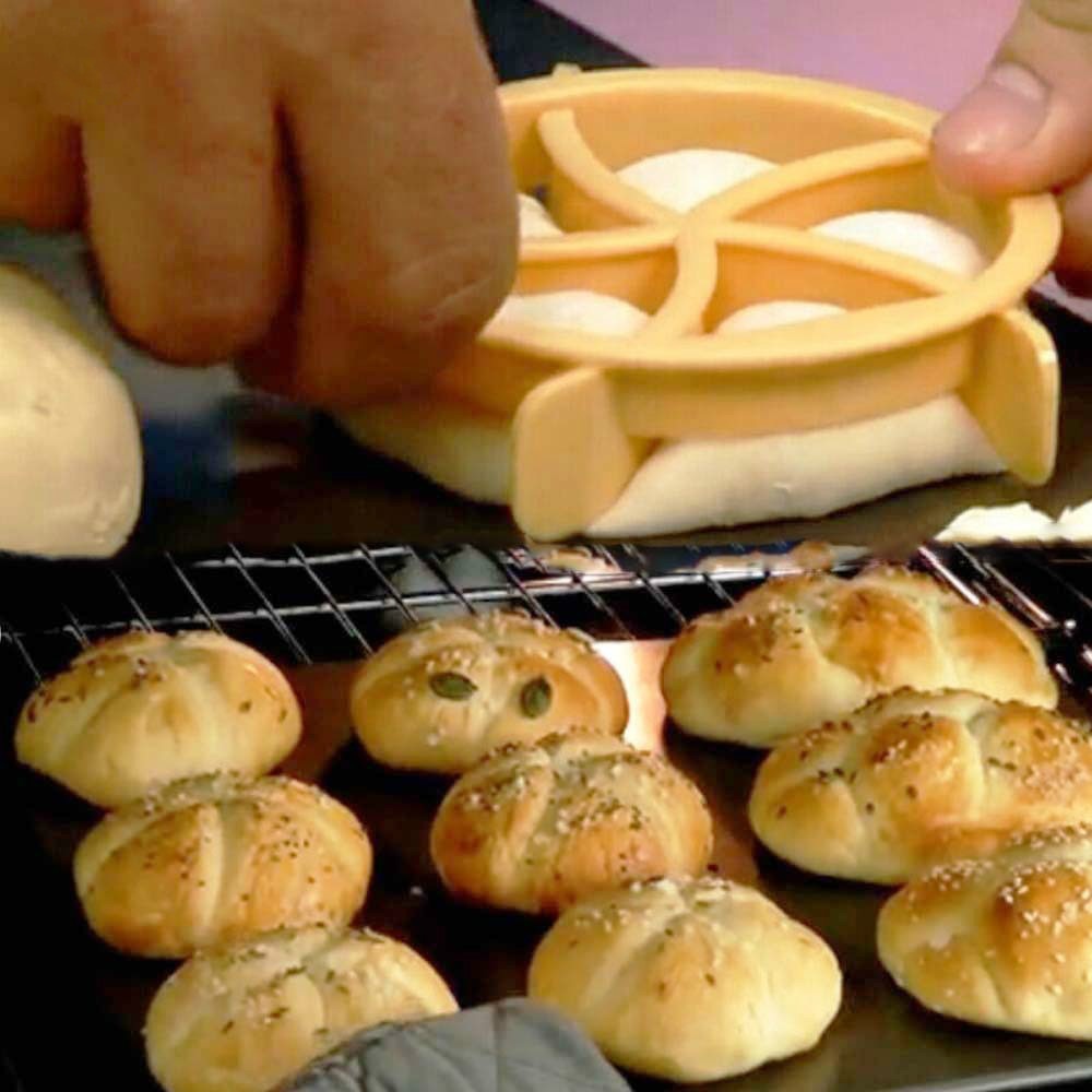 Plastic Gebak Cutter Deeg Cookie Pers Zelfgemaakte Brood Rollen Stempel Bakvorm Bakvormen Dessert Gereedschap Cookies Cutter Mould