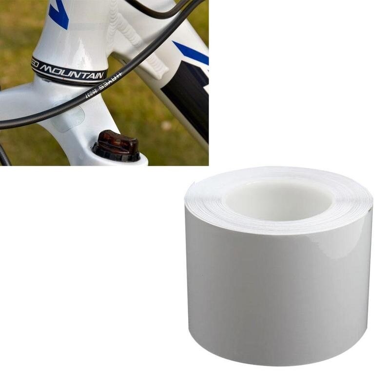 100*15 cm cykel cykel genomskinlig tejp film verktyg ram skydd klistermärken tejp cykel cykel ram skydd klar slitage yta
