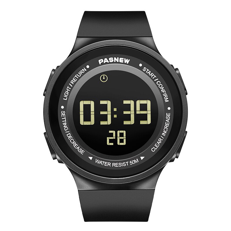 Pasnew horloge herenhorloge waterdicht mannen en vrouwen digitaal elektronisch horloge voor buitensporten