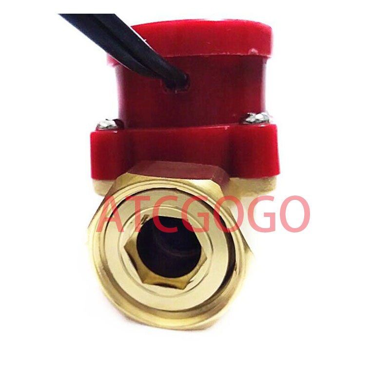 G1 To 3/4 Water Pump Flow Switch Magnetic Circulation Boosting Pump Full Coppe Pressure Original Waterproof Control Sensor