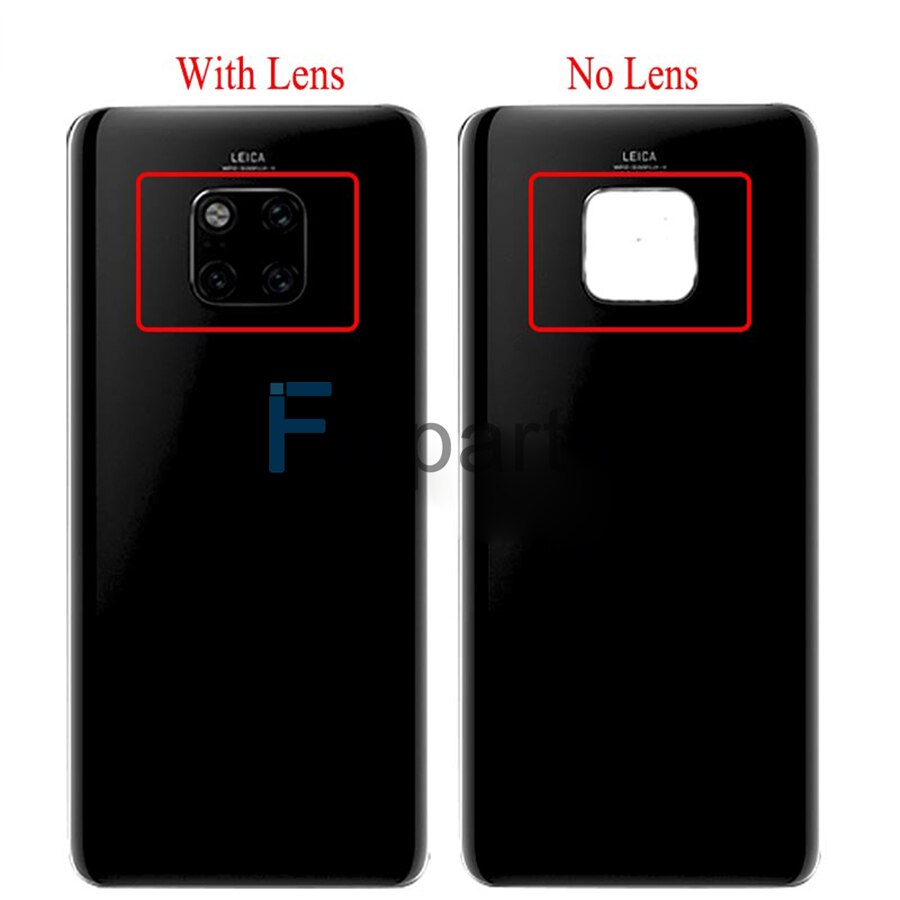 Glass Rear Housing Cover For HUAWEI Mate 20 Pro Replacement Back Door Hard Battery Case Mate 20 Pro Back Battery Cover Housing