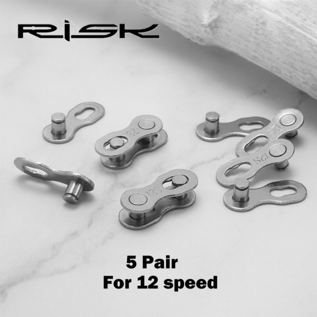 5 Pair Bicycle Chain Quick Link Connector Joints Magic Buttons Mountain Road Bike Chain missing link for 6/7/8/ 9 10 11 12 Speed